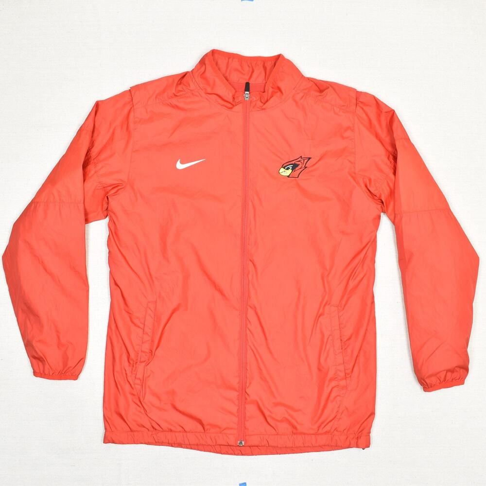 Nike Cardinals St. Louis Men's Windbreaker Jacket Polyester Red Size L Dri Fit